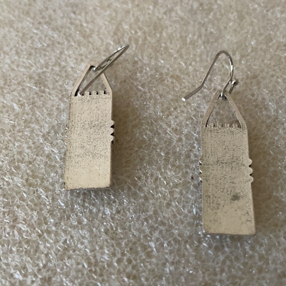 Enamel earrings - Picture 2 of 3